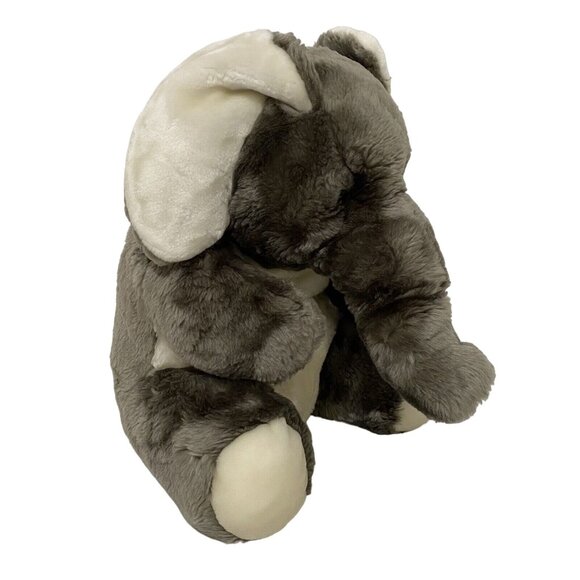 Vintage Kids of America Plush Elephant 15" Gray Chunky Stuffed Animal - Picture 2 of 8